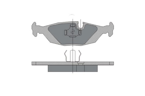 Brzdové platničky SCT-GERMANY SP146PR