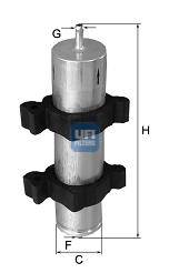 Palivový filter UFI (cross-ref.: ST6137)