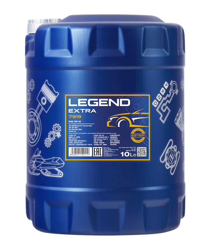 Mannol Legend Extra + ESTER 0W-30 (10L)