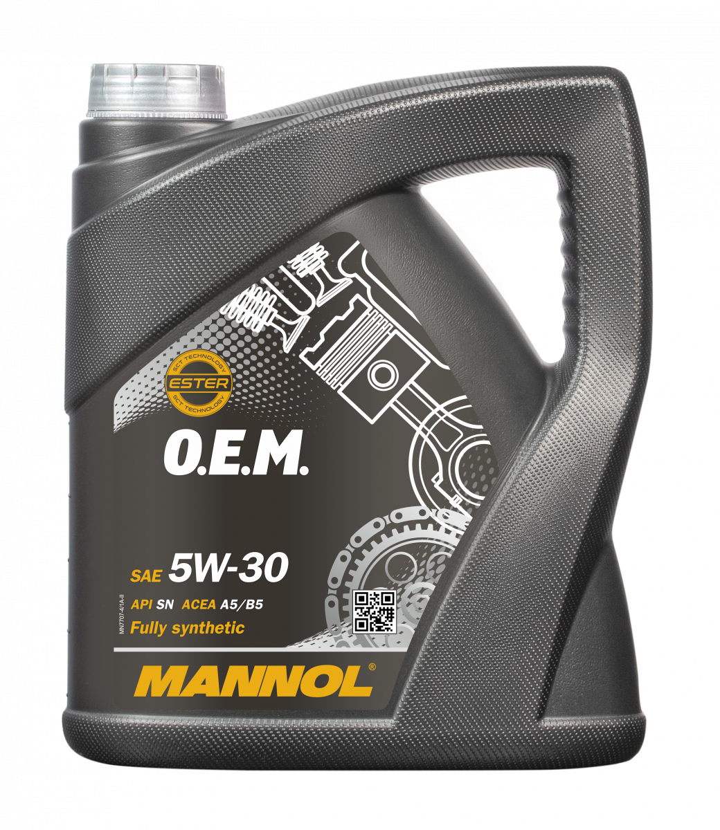 Mannol O.E.M. for Ford Volvo 5W-30 (4L)