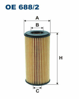 Olejový filter FILTRON (cross.: SH4079P)